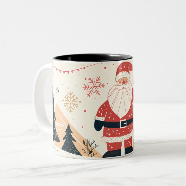 Tasse 2 Couleurs  Christmas (Devant gauche)