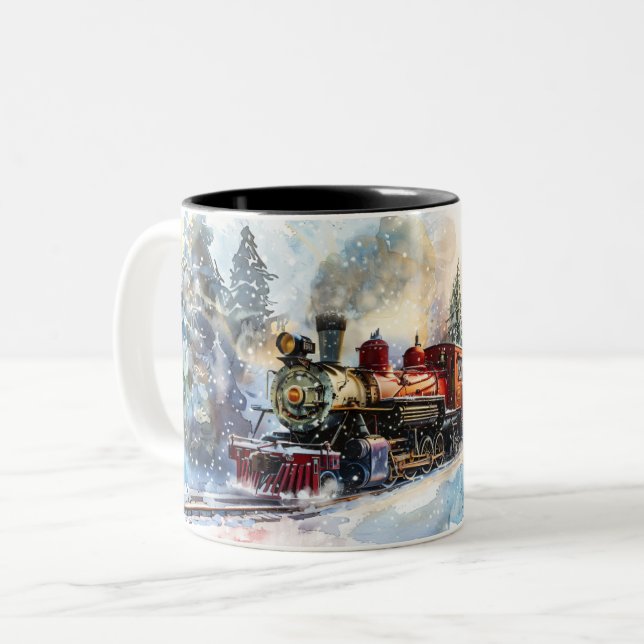 Tasse 2 Couleurs  Christmas (Devant gauche)