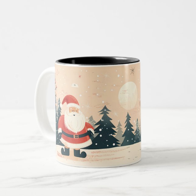 Tasse 2 Couleurs  Christmas (Devant gauche)