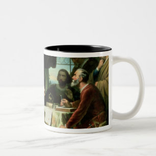 Tasse 2 Couleurs Christophe Colomb dans le monastère de la La