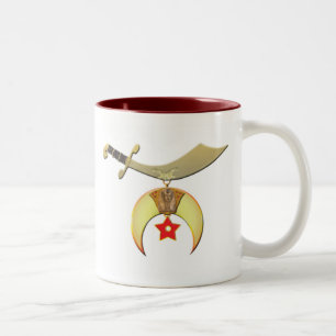 Tasse 2 Couleurs Cimeterre de Shriners
