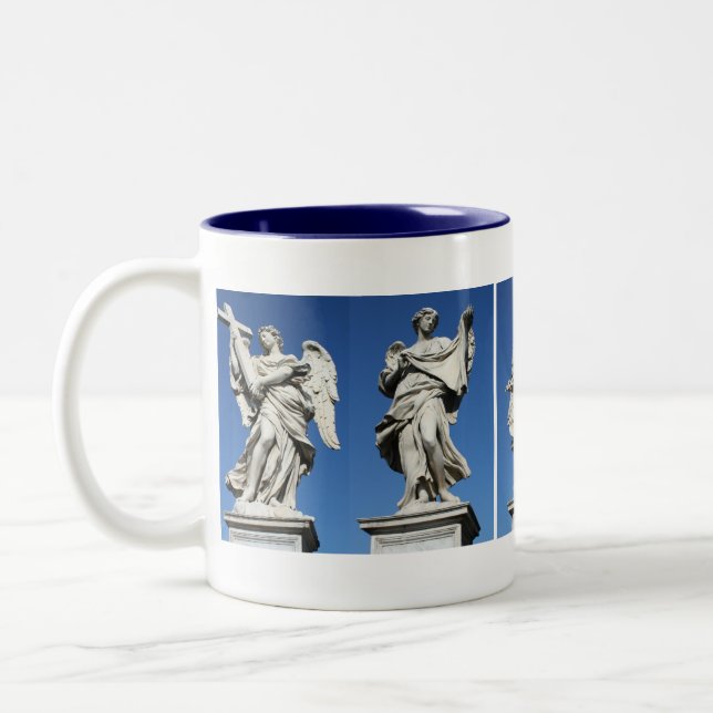 Tasse 2 Couleurs cinq anges (Gauche)