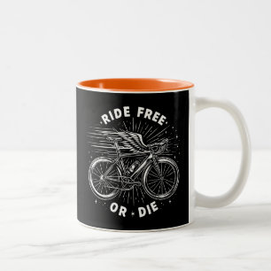 Tasse 2 Couleurs Circuler En Vélo Libre Ou Mourir