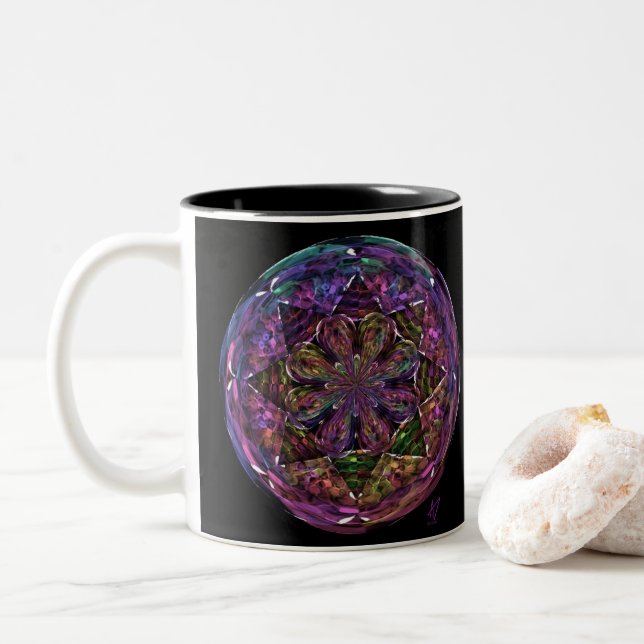 Tasse 2 Couleurs Cirque (Avec donut)