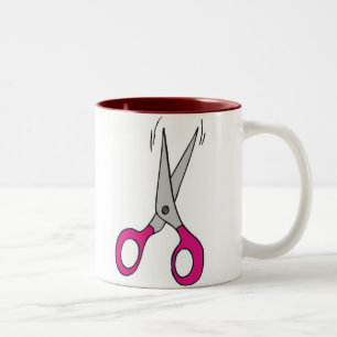 Tasse 2 Couleurs Ciseaux