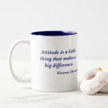 Citation d'attitude de Winston Churchill