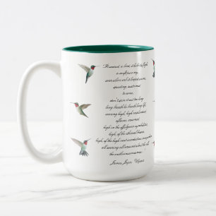 Tasse 2 Couleurs Citation de James Joyce