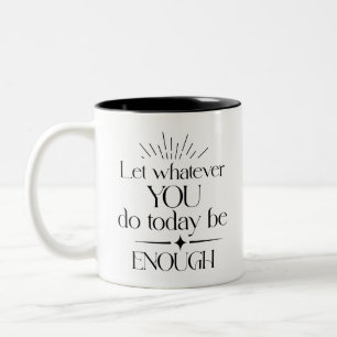 Tasse 2 Couleurs Citation inspirée Boho