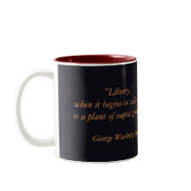 Citation "liberté " de George Washington