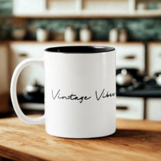 Tasse 2 Couleurs Citation Vibes vintages