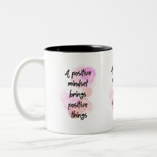 Tasse 2 Couleurs citations inspirantes positives, Emaîtrise