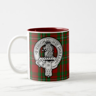 Tasse 2 Couleurs Clan MacGregor Crest & Tartan