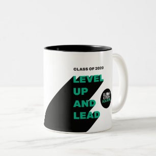 Tasse 2 Couleurs Classe de 2020 Niveau supérieur et de la boîte d
