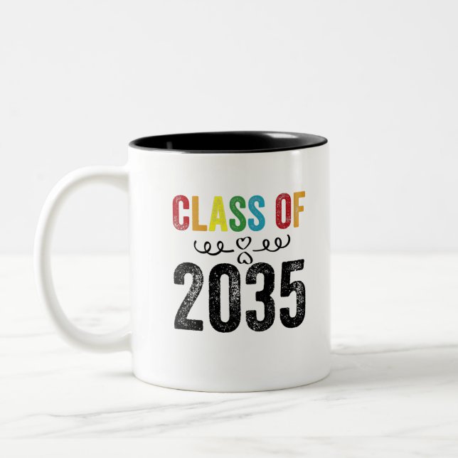 Tasse 2 Couleurs Classe De 2035 (Gauche)