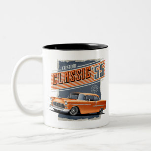 Tasse 2 Couleurs Classic Street Rod 1955