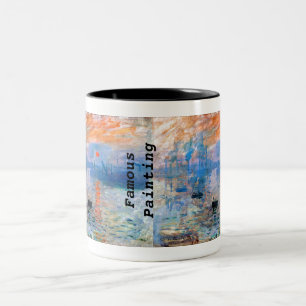 Tasse 2 Couleurs Claude Monet Impression, Sunrise (1872)