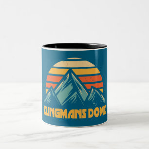 Tasse 2 Couleurs Clingmans Dome Retro Turquoise