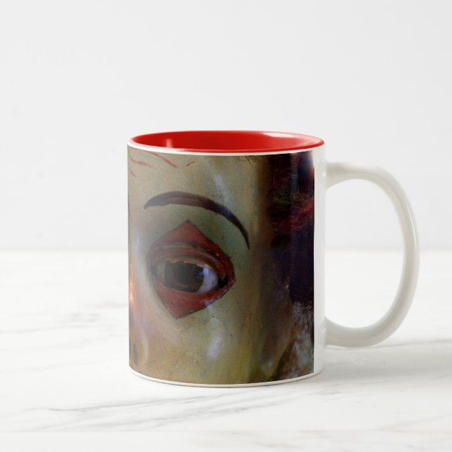 Tasse 2 Couleurs clown antique (Droit)