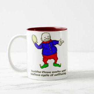 Tasse 2 Couleurs Clown de Bouddha
