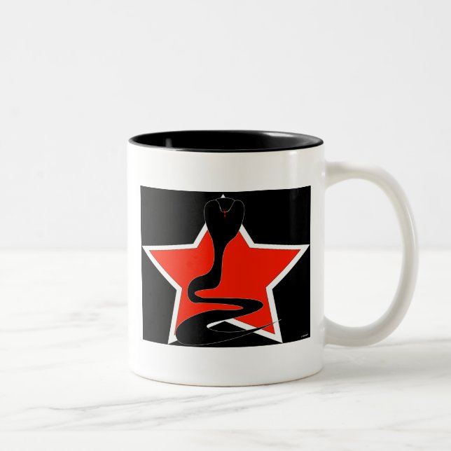 Tasse 2 Couleurs Cobra avec Musique Red Star (Droit)