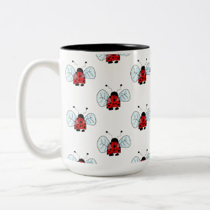 Tasse 2 Couleurs Coccinelle