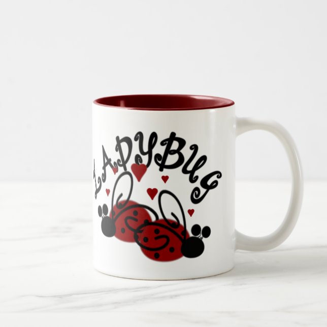 Tasse 2 Couleurs Coccinelle (Droit)