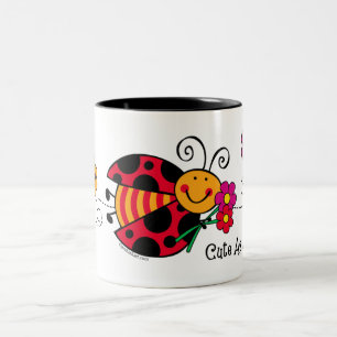 Tasse 2 Couleurs Coccinelle mignonne comme insecte