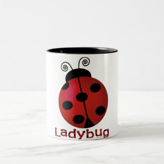 Tasse 2 Couleurs Coccinelle simple