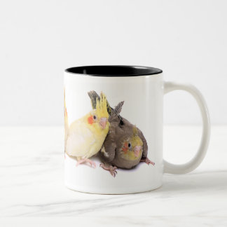 Tasse 2 Couleurs Cockatiels