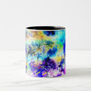 Tasse 2 Couleurs Code art ADN