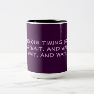 Tasse 2 Couleurs Code d'erreur d'attente Windows