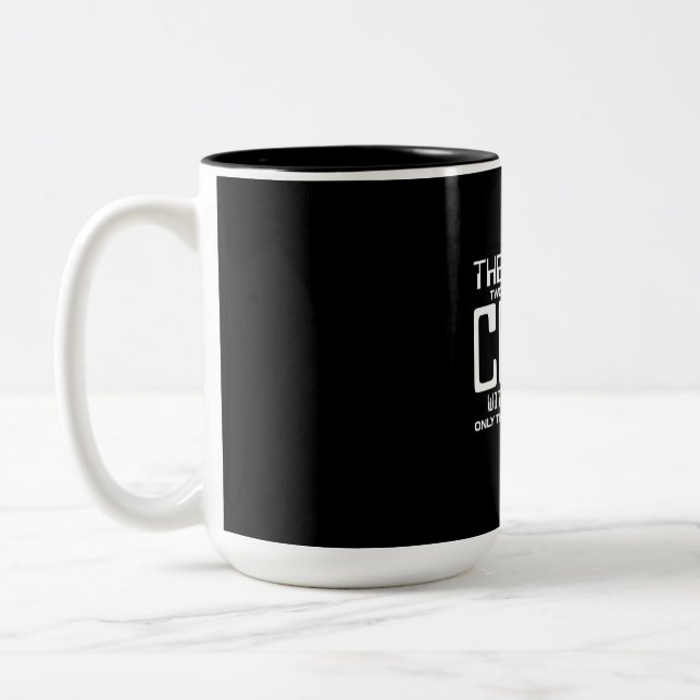 Tasse 2 Couleurs Code Écriture Programmer sans bogues (Gauche)