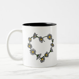 Tasse 2 Couleurs Coeur de guirlande