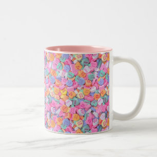 Tasse 2 Couleurs Coeurs de conversation