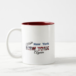 Tasse 2 Couleurs Coffee Cup : Rendez New York New York