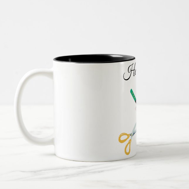 Tasse 2 Couleurs Coiffeur (Gauche)