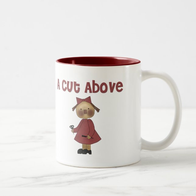 Tasse 2 Couleurs Coiffeuse (Droit)