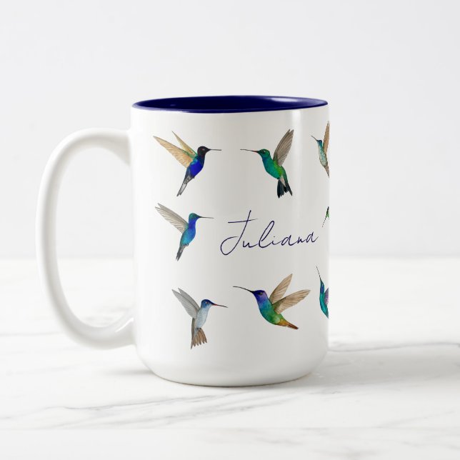 Tasse 2 Couleurs Colibri (Gauche)