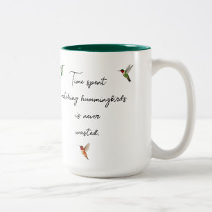 Tasse 2 Couleurs Colibri personnalisé