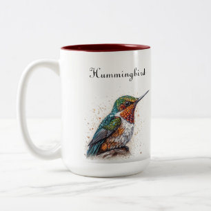 Tasse 2 Couleurs Colibri Serenade Bijou, personnalisé