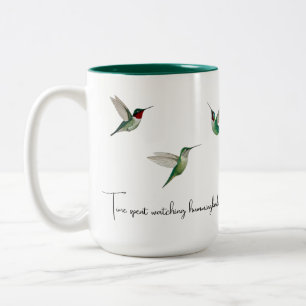 Tasse 2 Couleurs Colibris