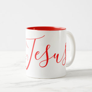Tasse 2 Couleurs Collection de cadeaux de foi -