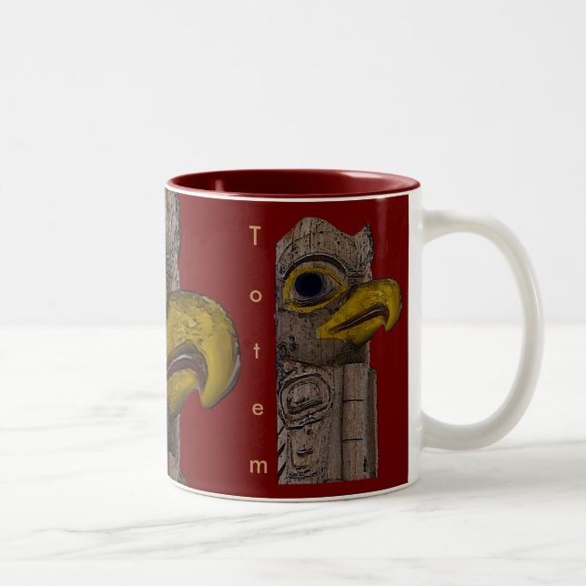 Tasse 2 Couleurs Collection EAGLE TOTEM (Droit)