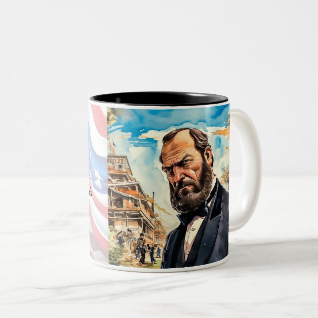 Tasse 2 Couleurs Collection présidentielle (Devant droit)