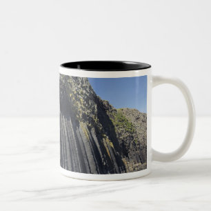 Tasse 2 Couleurs Colonnes de basalte par Fingal's Cave, Staffa, au 