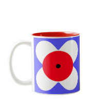 coloré, audacieux et floral CaféOlé 11oz.mug