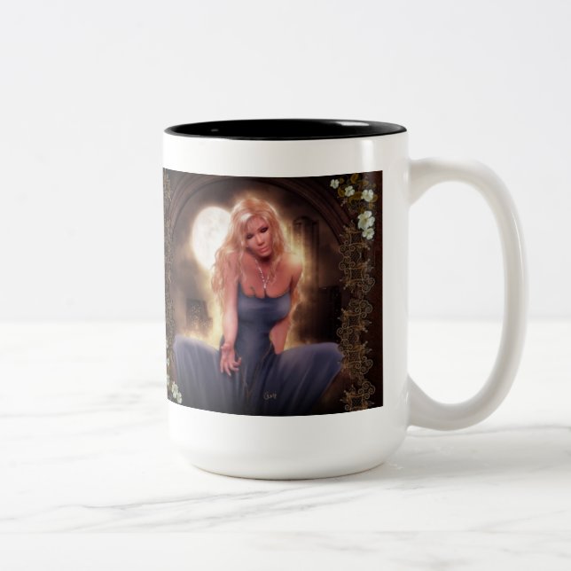 Tasse 2 Couleurs Come se reposent avec moi (Droit)