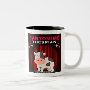 Tasse 2 Couleurs Comédien de pantomime - Vache