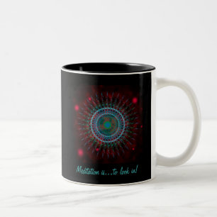 Tasse 2 Couleurs Comète bleue