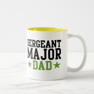 Tasse 2 Couleurs Commandant de sergent papa